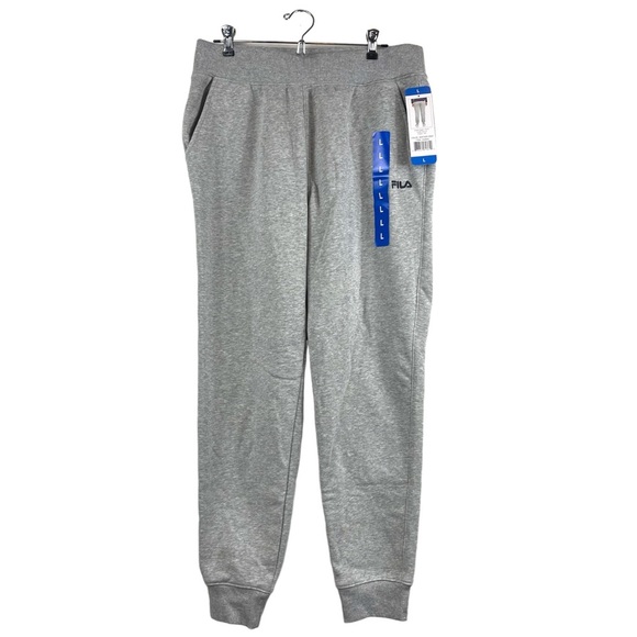Fila Pants - Fila Jogger Heather Gray size Large